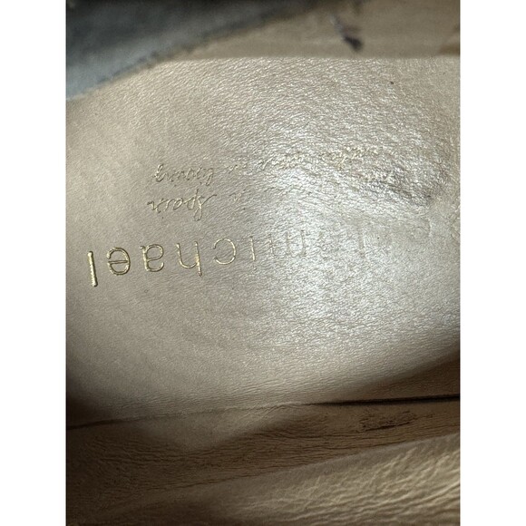 Eric Michael Boots Ankle Made In Spain Leather Booties Size 39 US  8.5 Side Zip - Picture 8 of 8